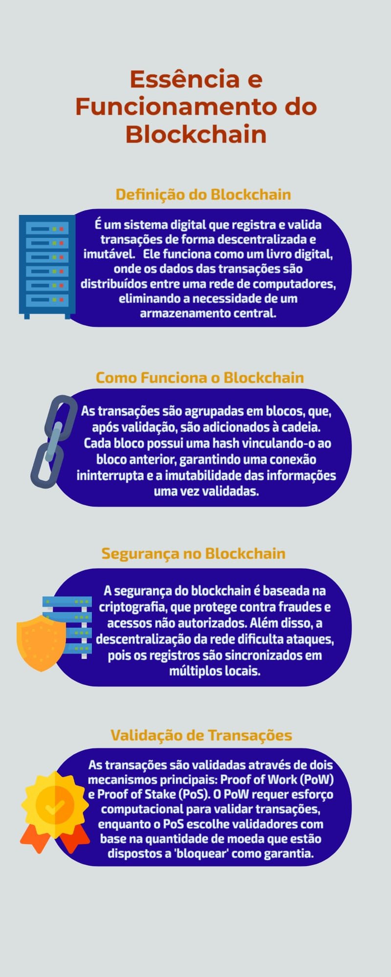 Blockchain-Infography O Mundo das Criptomoedas: Como Funciona e Por Que Elas Estão em Alta